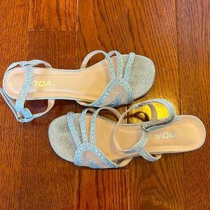 Women’s Silver 2 inch Heels